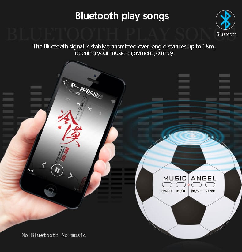Bluetooth mini kuglasti zvučnik za PC ili mobilni telefon