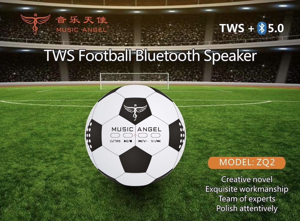 zvučnik nogometne lopte za bluetooth mobitel
