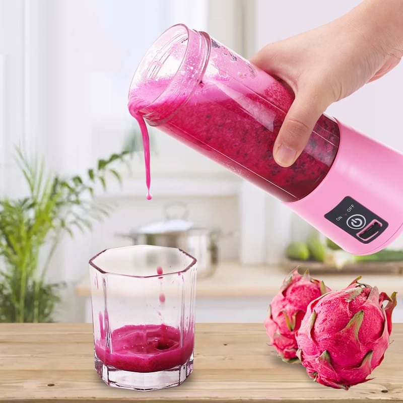 Smoothie putni blender ružičasti za žene